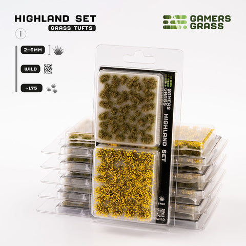 Highland Tuft Set - Wild (2 - 6 mm)