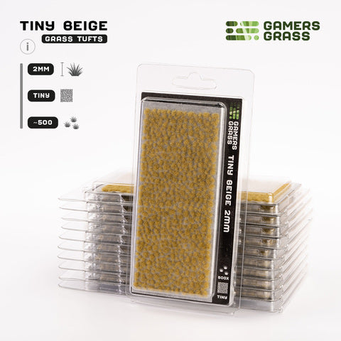 Tiny Tufts Beige (2 mm)