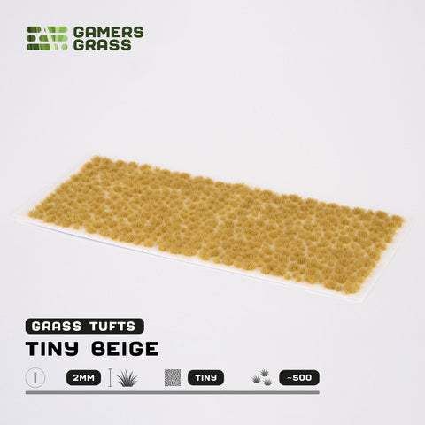 Tiny Tufts Beige (2 mm)