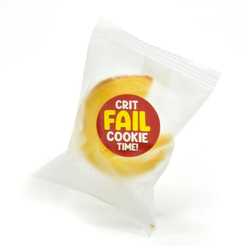 Fumble Crumble - Critical Fail Cookies - Bag of 15