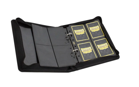 Card Codex Zipster Binder Small - Black