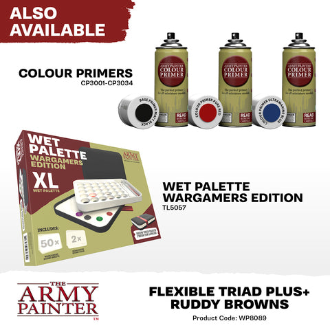 The Army Painter Warpaints Fanatic Flexible Triad PLUS+ – Deep Greens (7 Farben)