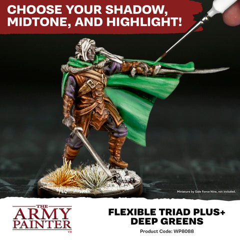 The Army Painter Warpaints Fanatic Flexible Triad PLUS+ – Ruddy Browns (7 Farben)