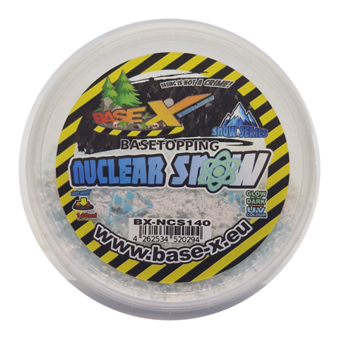 Base X Basetopping: NUCLEAR SNOW (140ml) (UV-Effect) (snow series)