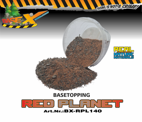 Base X Basetopping: RED PLANET (140ml) (battlefield series)