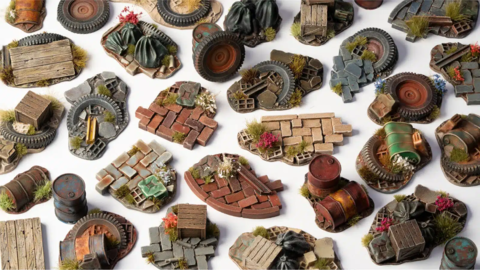 Gamers Grass Basing Bits – Urban Warfare