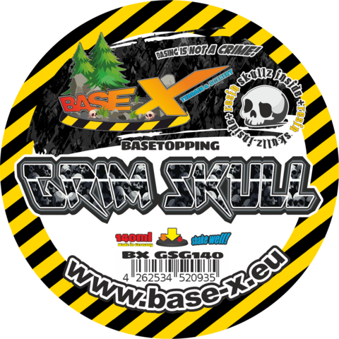 Base X Basetopping: GRIM SKULL (140ml) (resin skullz)