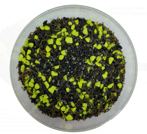 Base X Basetopping: TOXIC DESERT (140ml) (the plague series)