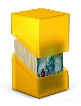 Ultimate Guard Boulder Deck Case 100+ Standard Size Amber