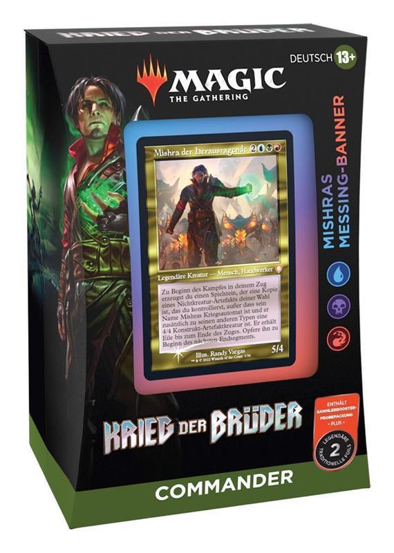MTG - Brothers' War Commander Deck (GER) Mishra's Burnished Banner