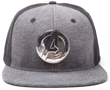 Avengers Snap Back Hip Hop Cap Metal Logo