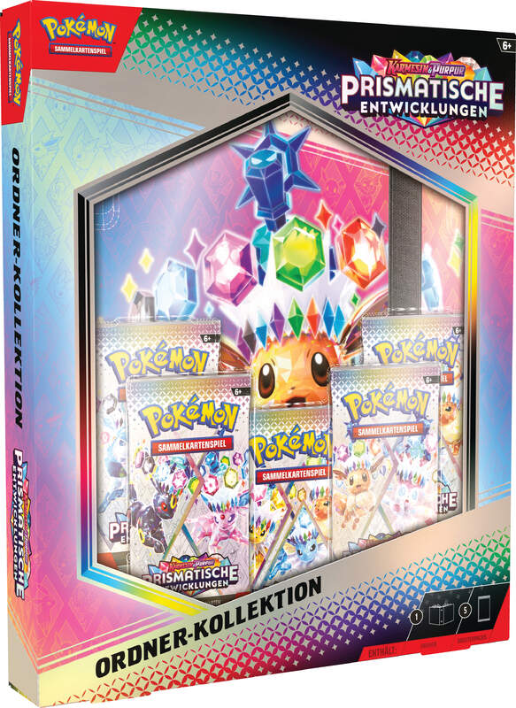 Pokémon Karmesin & Purpur 08.5 Prismatische Entwicklungen Ordner-Kollektion (DE)