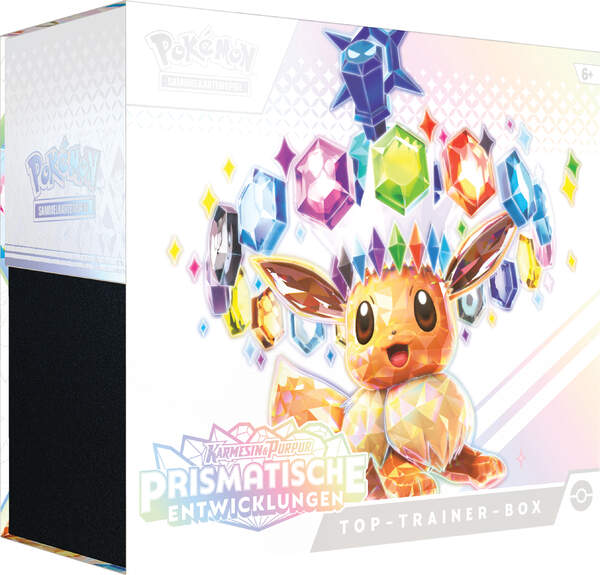 Pokémon Karmesin & Purpur 08.5 Prismatische Entwicklungen Top-Trainer-Box (DE)