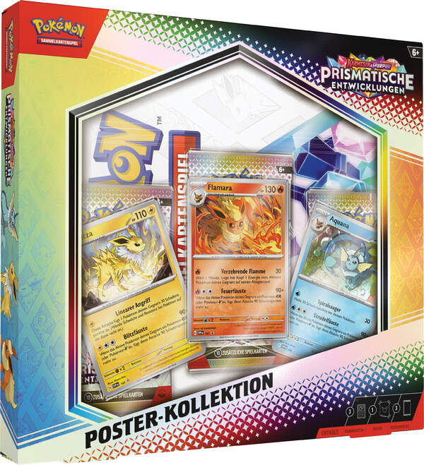 Pokémon Karmesin & Purpur 08.5 Prismatische Entwicklungen Poster-Kollektion (DE)