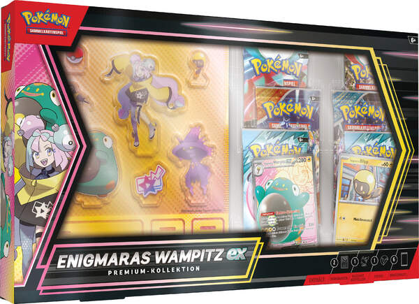 Pokémon Sammelkartenspiel Enigmaras Wampitz EX Premium-Kollektion (DE)