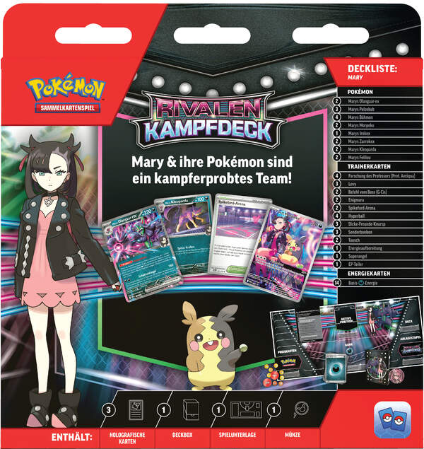 Pokémon TCG Liga-Kampfdeck Mary (GER)