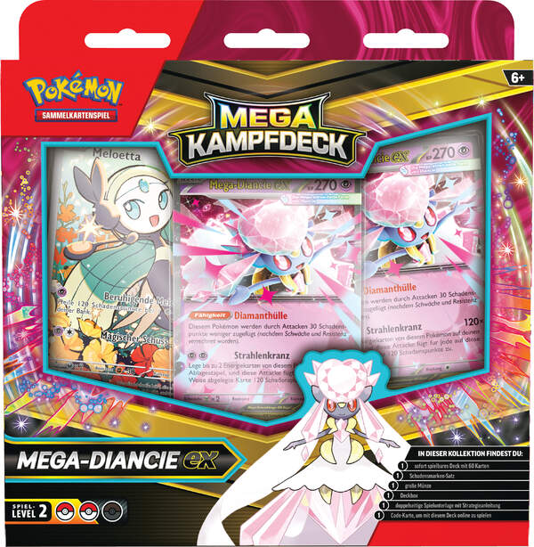 Pokémon TCG Battle Deck Mega Diancie EX (GER)