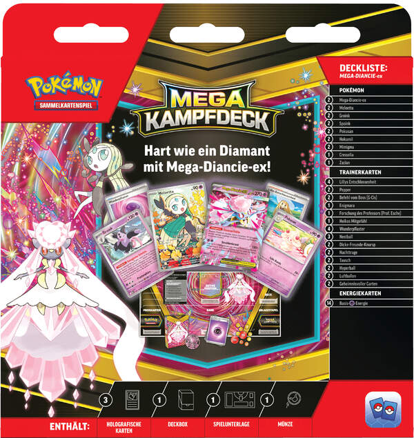 Pokémon TCG Battle Deck Mega Diancie EX (GER)