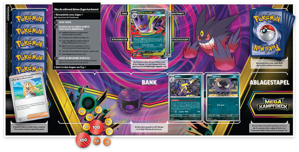 Pokémon TCG Battle Deck Mega Gengar EX (GER)