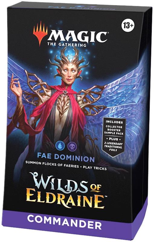 MTG - Wilds of Eldraine Bundle (EN) Fae Dominion (Blue/Black)