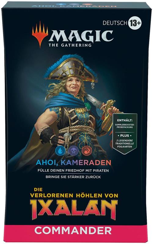 MTG - The Lost Caverns of Ixalan Commander Deck (GER) Ahoy Mateys (Blue/Black/Red)