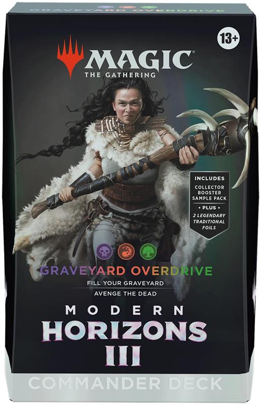 MTG - Modern Horizons 3 Commander Deck (GER) Graveyard Overdrive (Black/Red/Green)