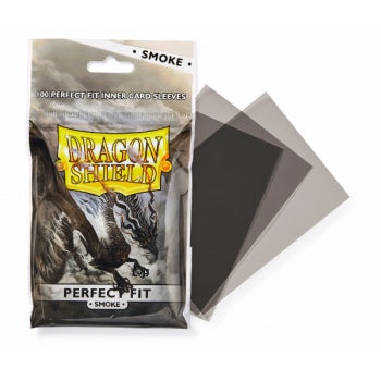 Dragon Shield Standard Perfect Fit Hüllen - Clear/Smoke (100 Hüllen)