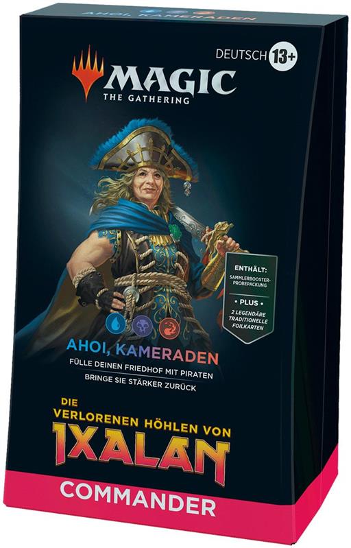 MTG - The Lost Caverns of Ixalan Commander Deck (GER) Ahoy Mateys (Blue/Black/Red)