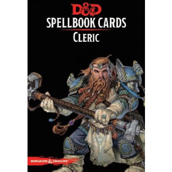 D&D Spellbook Cards - Cleric (153 Cards), Englisch