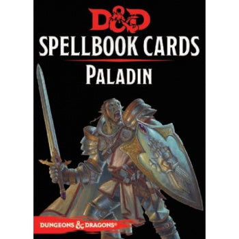 D&D Spellbook Cards - Paladin (69 Cards), Englisch