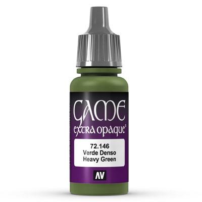 Vallejo Game Color: 146 Extra Opaque Heavy Green 17 ml
