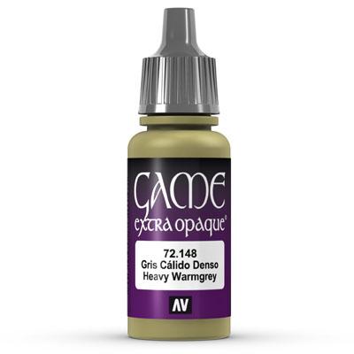 Vallejo Game Color: 148 Extra Opaque Heavy Warmgrey 17 ml