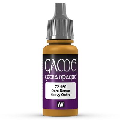 Vallejo Game Color: 150 Extra Opaque Heavy Ochre 17 ml