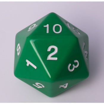 Blackfire Dice - D20 Countdown Die 55 mm - Green