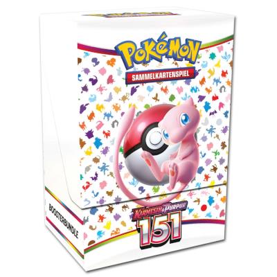 Pokémon Karmesin & Purpur 03.5 - 151 Booster Bundle (DE)
