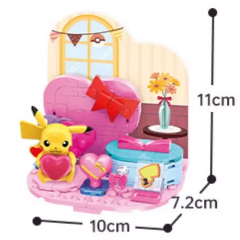 okémon Keeppley Block – Pikachu Sweet Moment