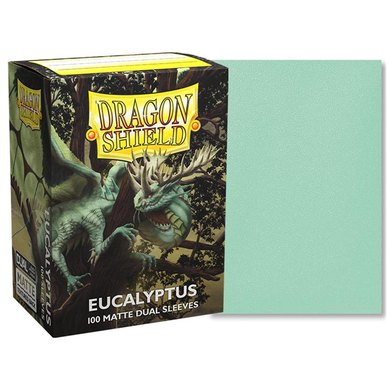 Dragon Shield Standard Sleeves - Dual Matte Eucalyptus (100 Sleeves)