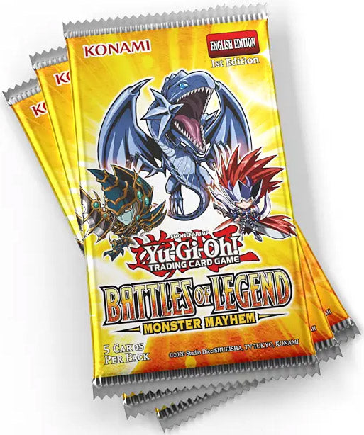 Yu-Gi-Oh! TCG Battle of Legends: Monster Mayhem Booster-Pack (GER)