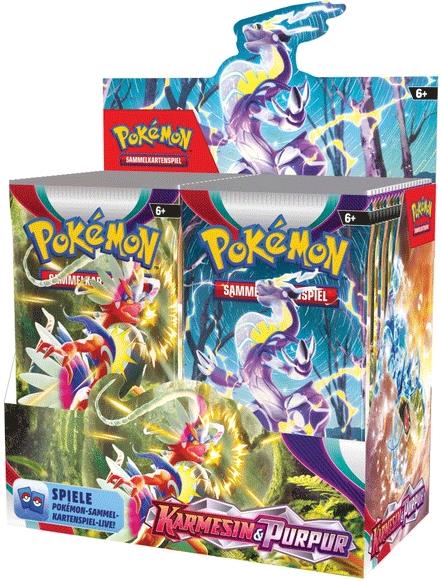 Pokemon Karmesin & Purpur Booster Display (36) (DE)