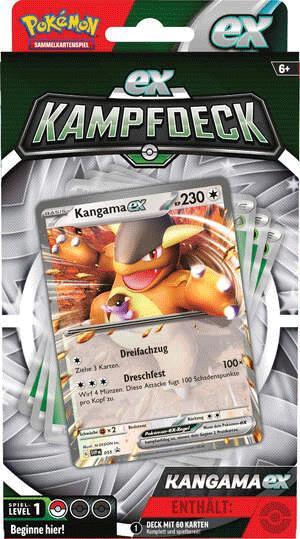 Pokemon EX Kampfdeck Oktober 2023 (DE) Kangama EX