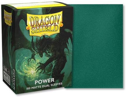 Dragon Shield Standard Sleeves - Dual Matte Power (100 Sleeves)