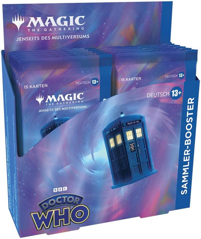 MTG - Universes Beyond: Doctor Who Collector Booster Display (12) (GER)