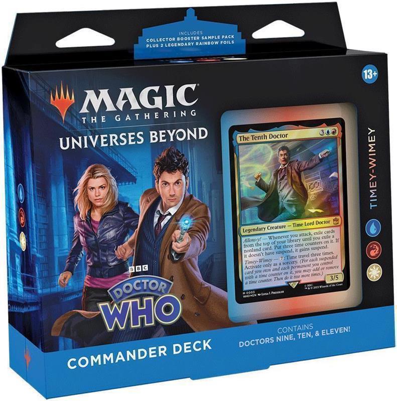 MTG - Universes Beyond: Doctor Who Commander Deck (GER) Timey-Wimey (White/Blue/Red)