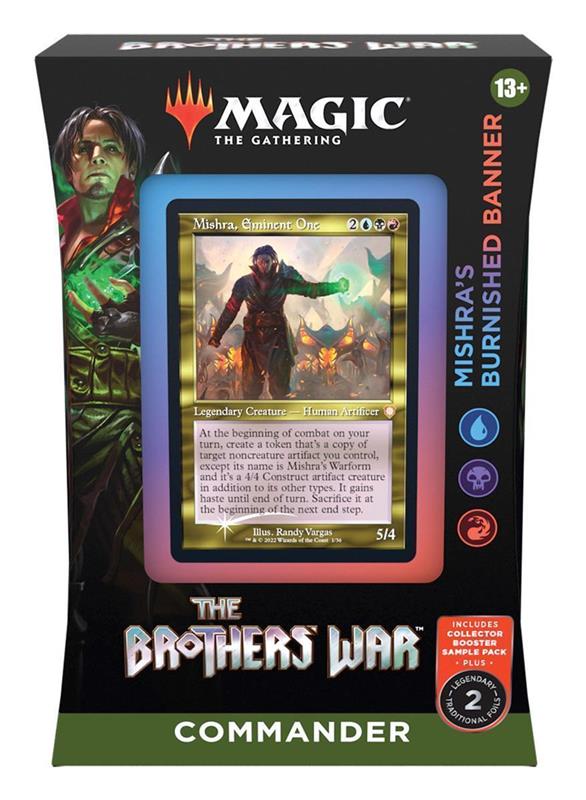 MTG - Brothers' War Commander Deck (GER) Mishra's Burnished Banner