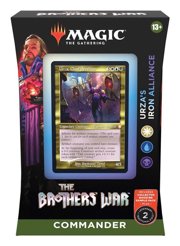 MTG - Brothers' War Commander Deck (GER) Urza's Iron Alliance