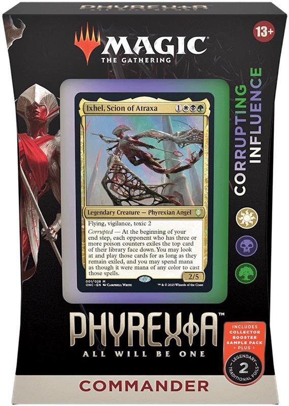 MTG - Phyrexia: Alles wird eins Commander Deck (EN) Verderbender Einfluss (weiß/schwarz/grün)
