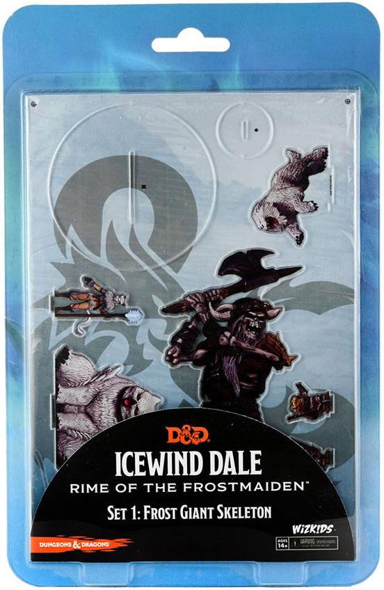 D&D Icons of the Realms Miniature Icewind Dale: Rime of the Frostmaiden 2D Frost Giant Skeleton