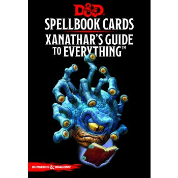 Dungeons & Dragons RPG - Xanathar's Guide to Everything Spellbook Cards, Englisch
