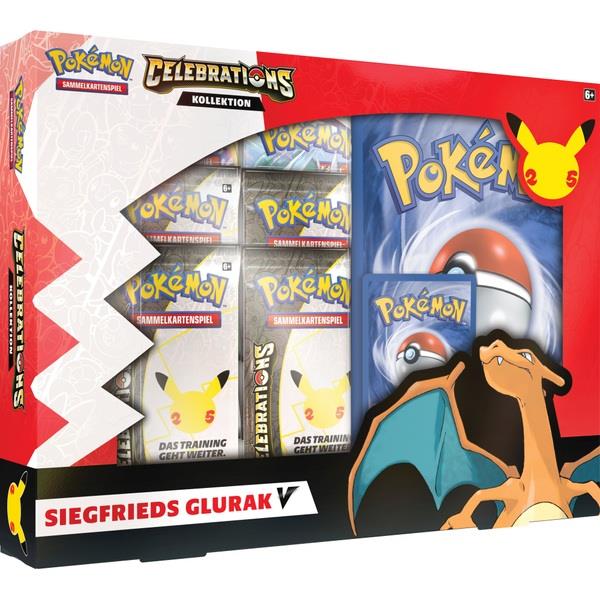 Pokémon 25th Anniversary Siegfrieds Glurak-V Kollektion (GER)