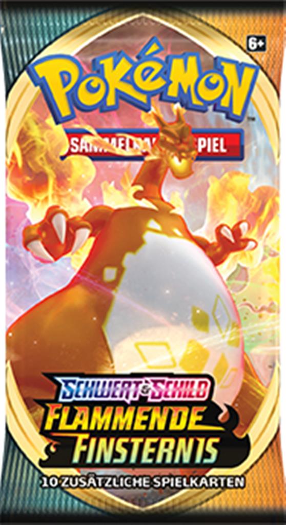 PKM - Schwert und Schild 3, Flammende Finsternis Pack Booster Pack (DE)